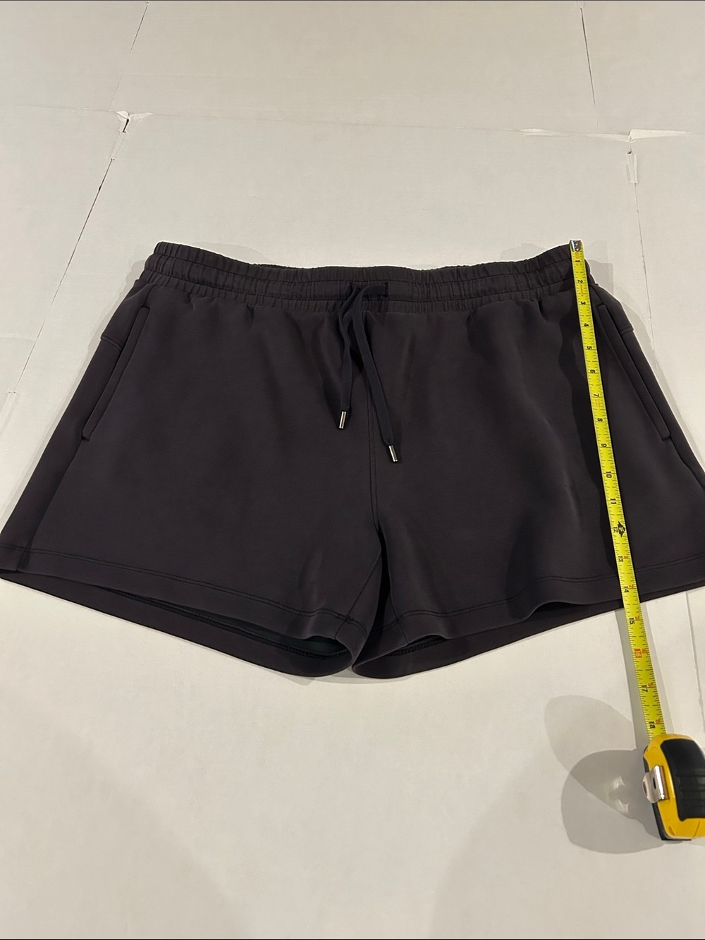 Members mark size XL sandwash shorts charcoal color
